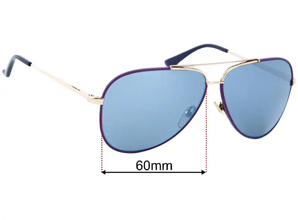 Salvatore Ferragamo SF131S 60mm Replacement Lenses